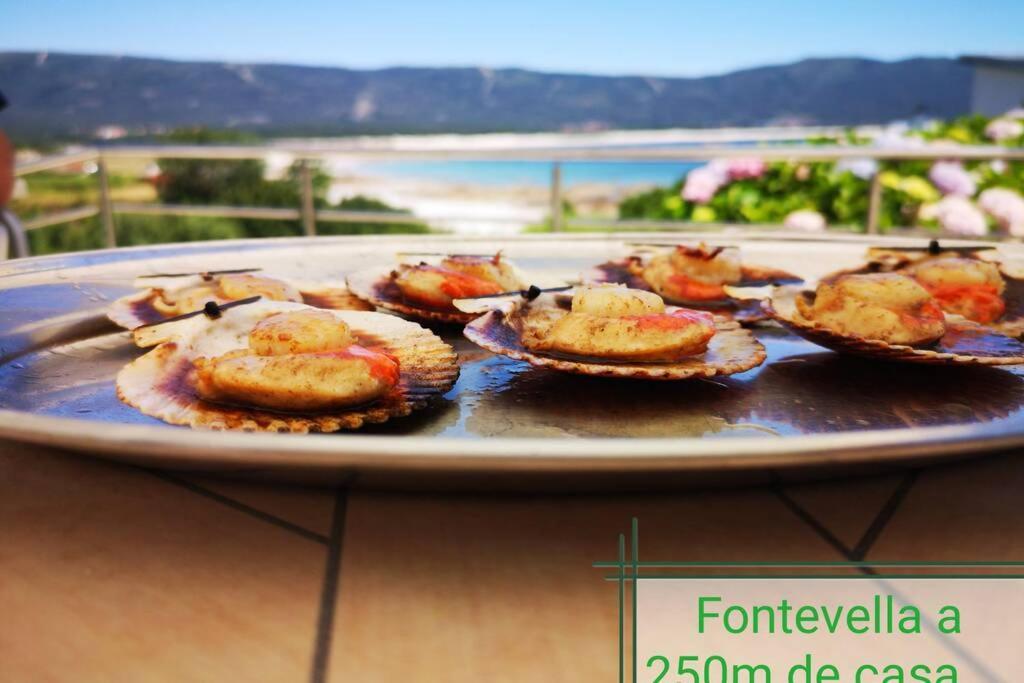 Apartamento con vistas al mar, playa de Carnota! Exterior foto